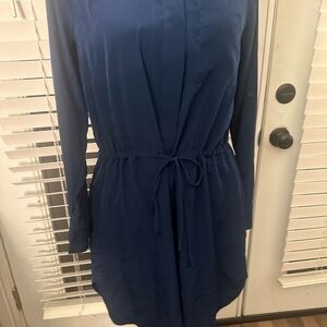 Wren & Willa navy blue mini dress